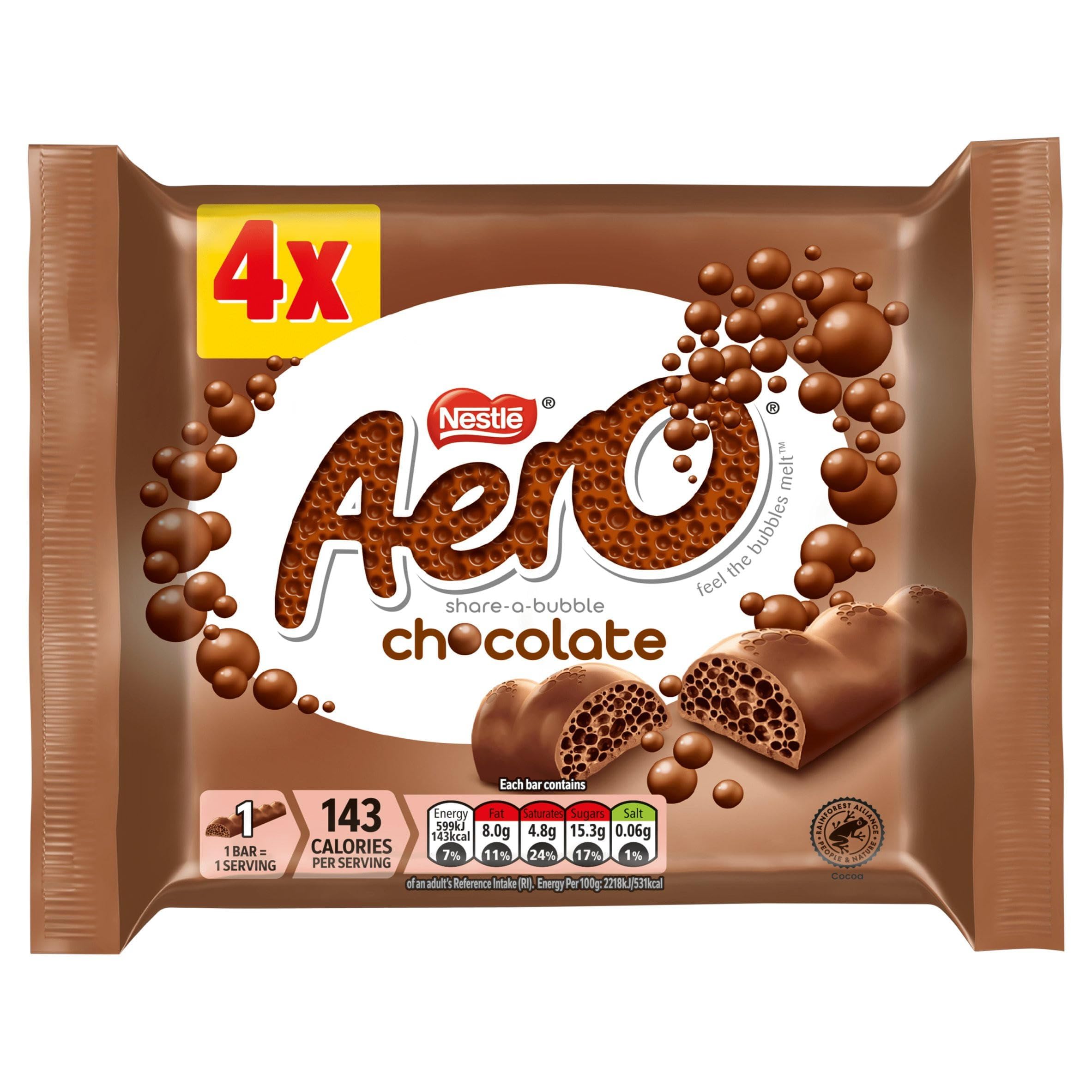 Milk Chocolate Multipack, 4 x 27g
