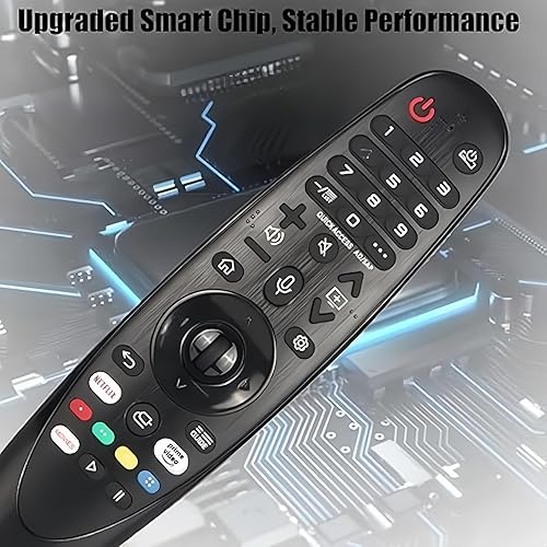 Miniatura 7 de Control remoto de repuesto compatible con LG Smart TV Magic Remote, AKB7585501 universal compatible con todos los modelos para LG TV (sin función de