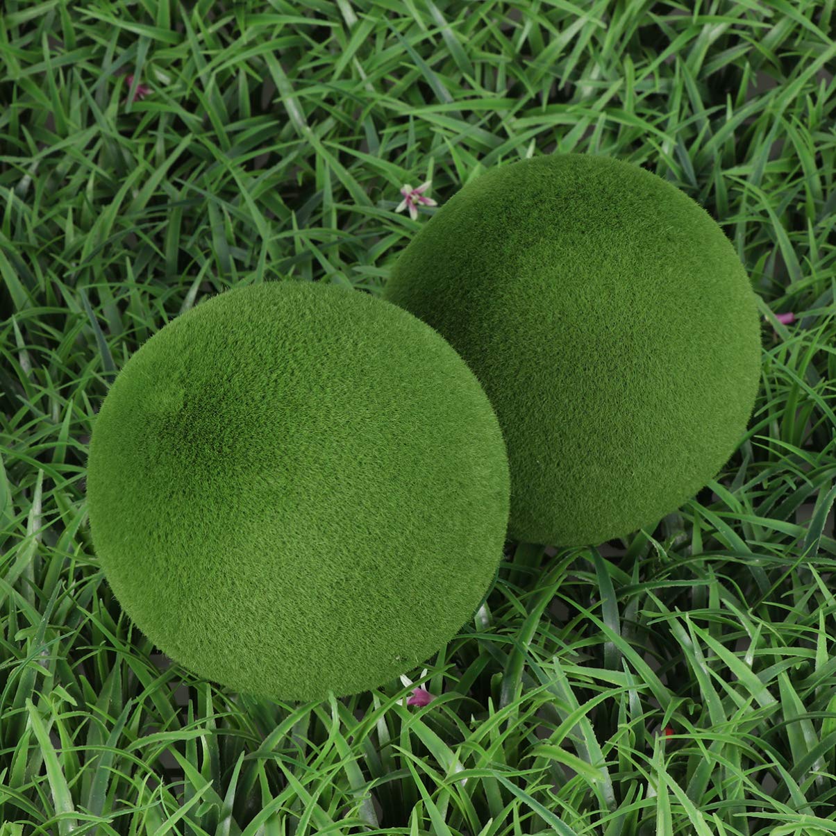 3 Stück Steckschaum Kugeln Grün - Blumenschwamm Für Frischblumen & DIY Arrangements