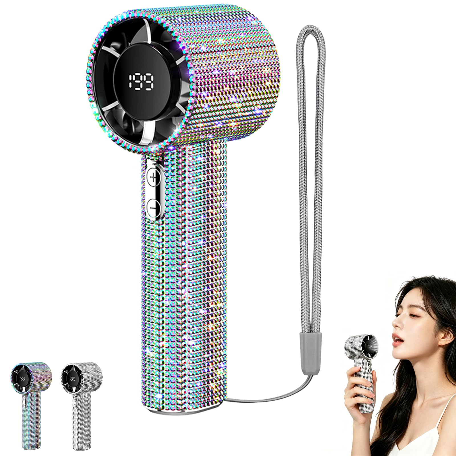 Ventilateur portable rechargeable par USB idéal pour la plage