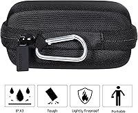 Vista 6 de co2CREA Carcasa rígida compatible con cámara digital CAMKORY/Lecran/KODAK PIXPRO/VAHOIALD/AiTechny, color negro