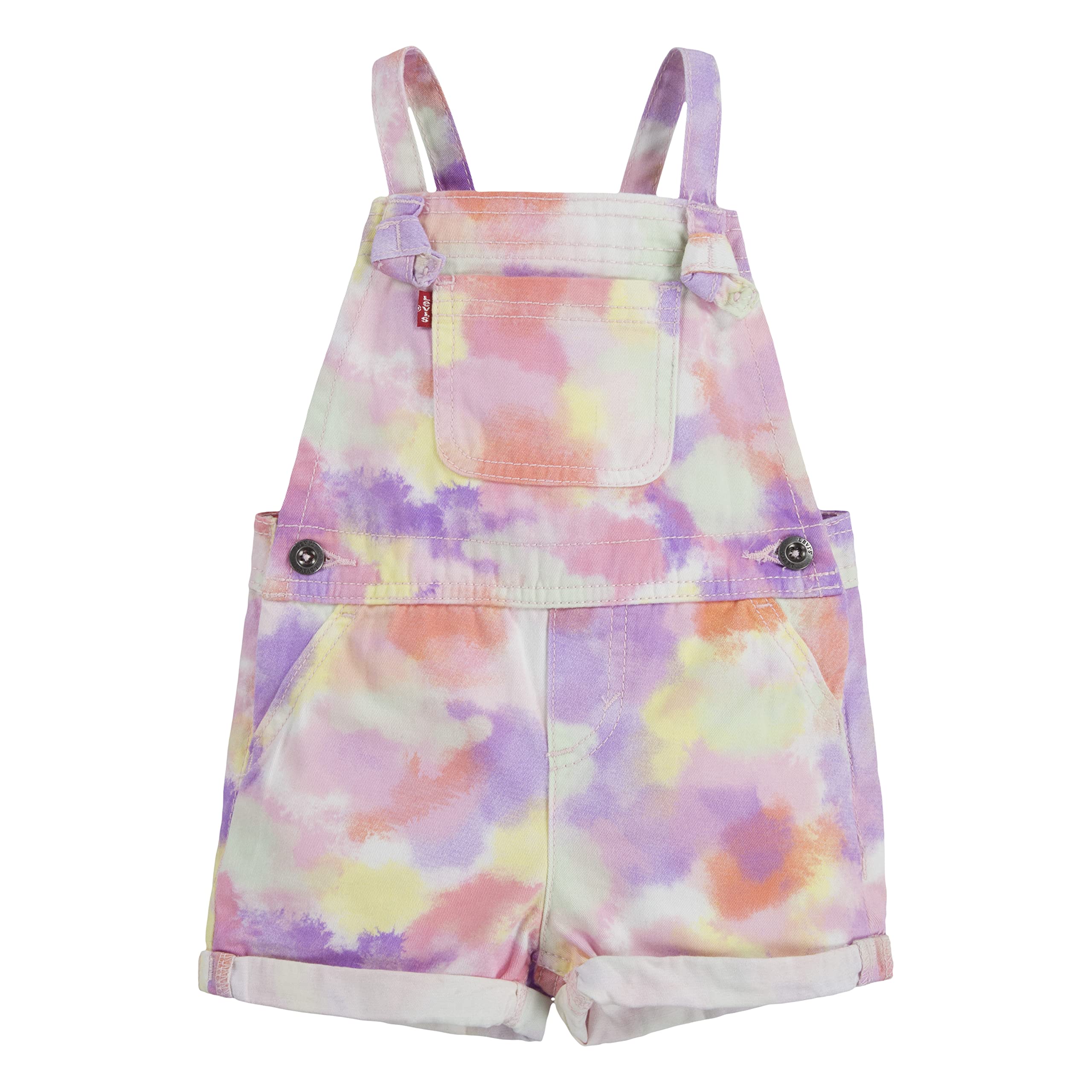 Levi's Girls' Denim Shortall, Fairy Tale, 3T