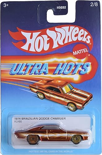 Hot Wheels Dodge Charger brasileño 1974, Ultra Hots 28