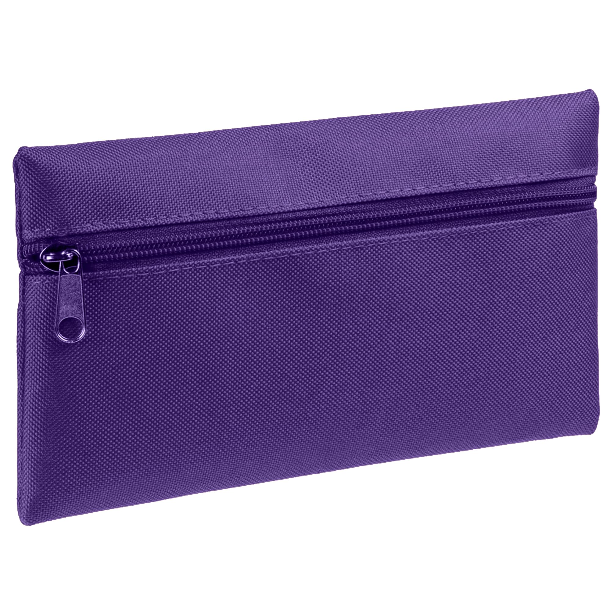 Prime Fashions Big Capacity Durable Pencil Case with Zipper Style Perfect for School Office and Makeup with Secure Zippered Design for Adults Boys Girls Kids.