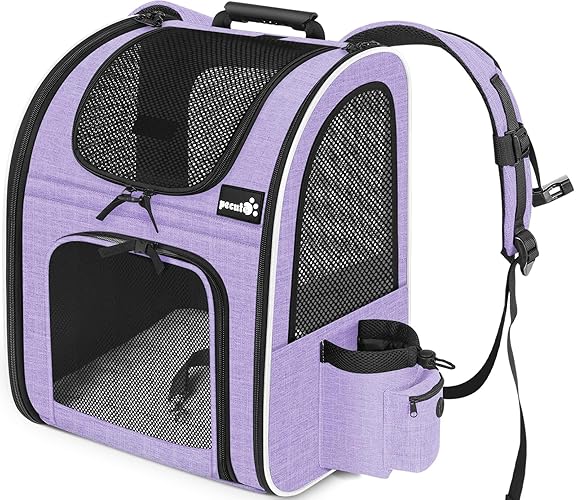 Cat Carrier Backpack, Purple
