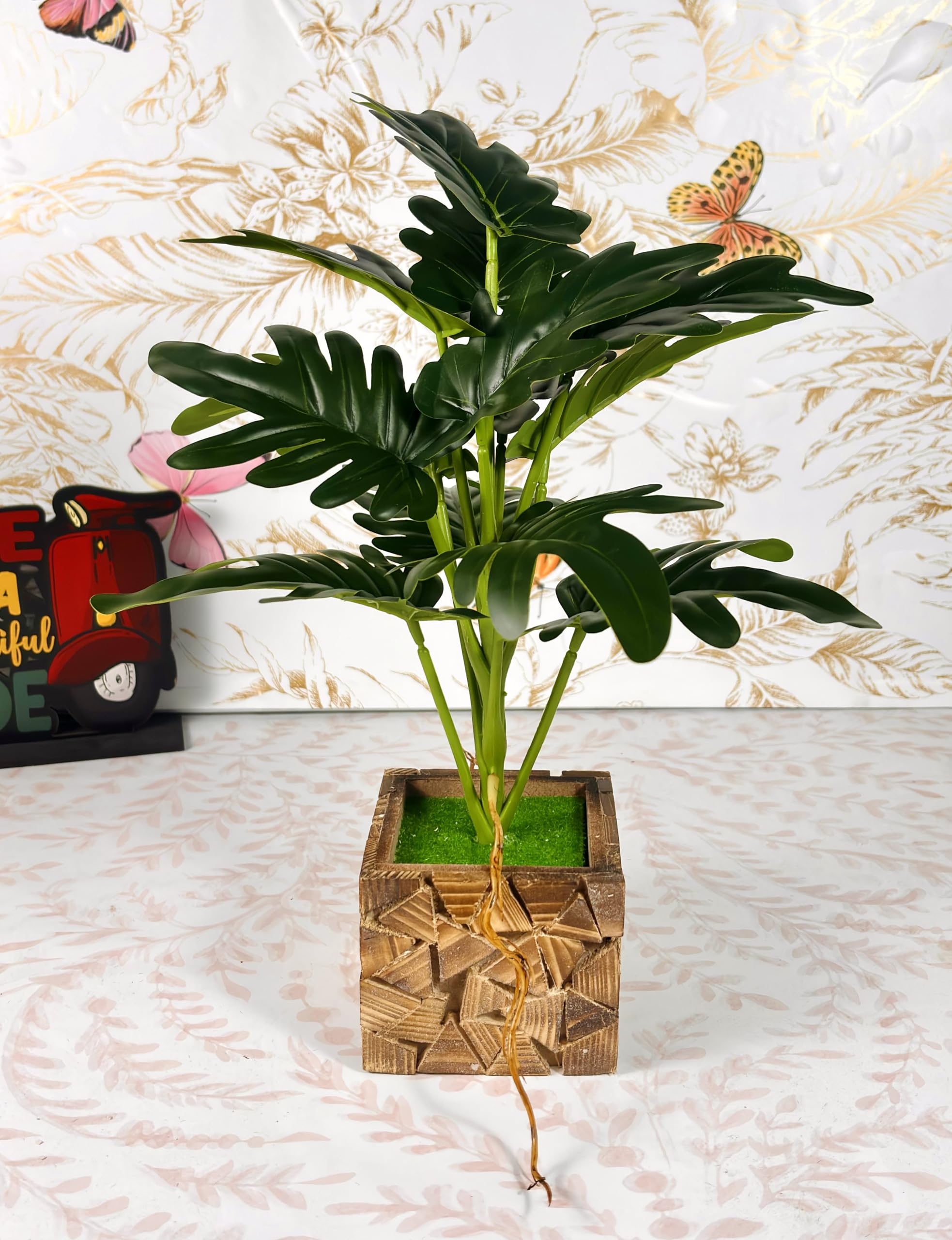See full amazon price history chart for Dekorly Potted Plants Indoor Small Artificial Silk Plants Decor for Home Table Office Desk Bedroom Living Room Bathroom Shelf Farmhouse | Wooden Pot | Plant Height : 30cm (One Plant, Design-F) Dekorly Potted Plants Indoor Small Artificial Silk Plants Decor for Home Table Office Desk Bedroom Living Room Bathroom Shelf Farmhouse | Wooden Pot | Plant Height : 30cm (One Plant, Design-F) (B0D9DK539R) Amazon Price History, Amazon Price Tracker