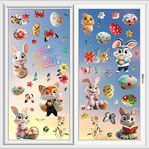 Easter Window Clings