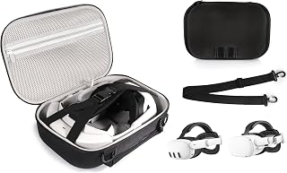 CaseSack Case compatible with Meta Quest 3 and Meta Quest 2, Organizing travel case for VR Headset, controller and accesso... Price In India
