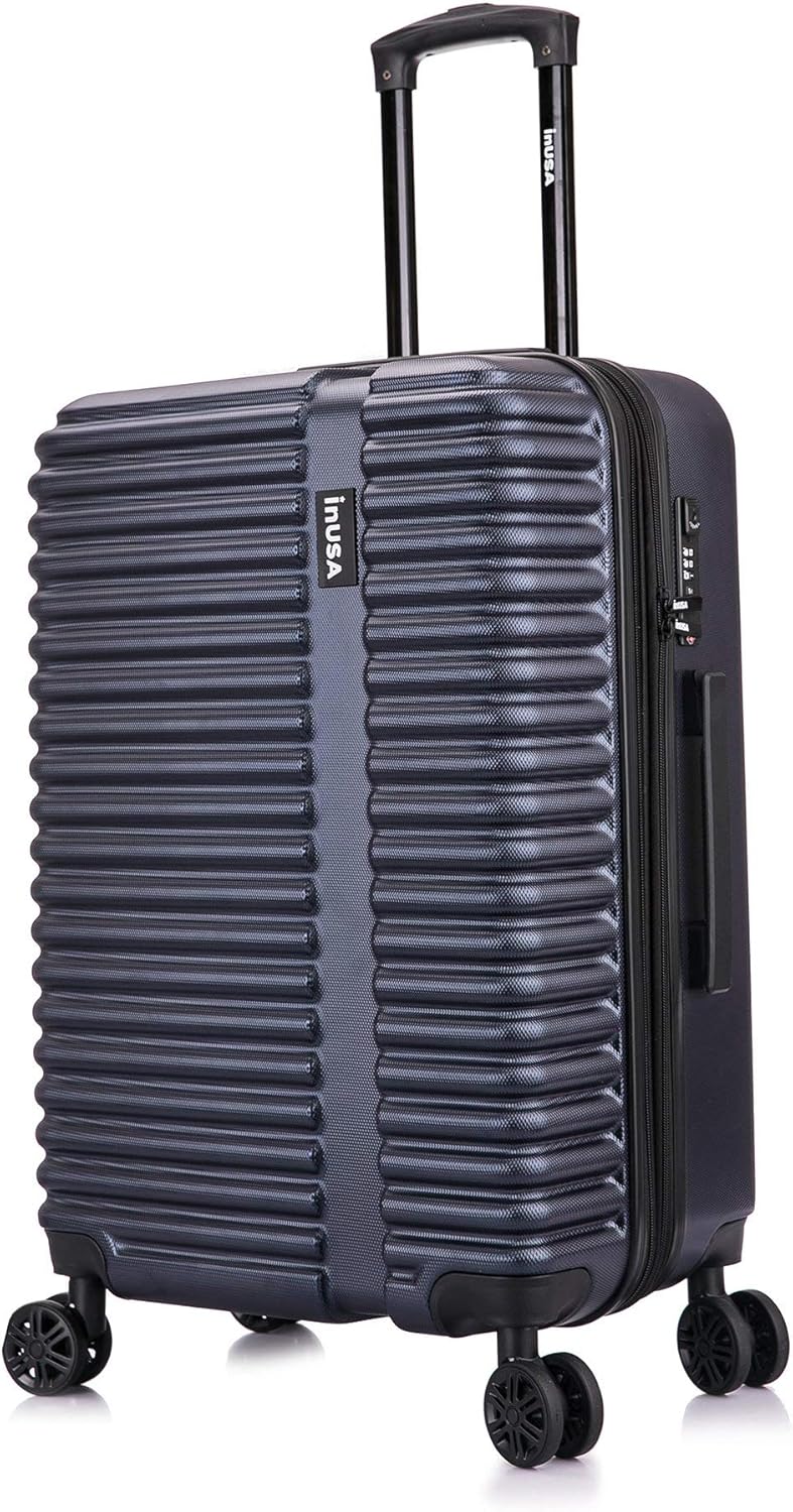 InUSA ALLY Travel Suitcase with Spinner Wheels
