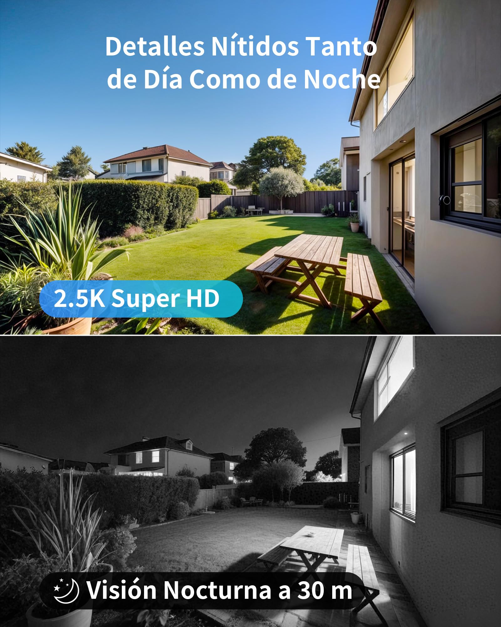 ZOSI C220 4MP Cámara Vigilancia Seguridad PoE Exterior/Interior, Detección de Persona/Vehículo y Alerta Instantánea, Visión Nocturna, Compatible Kit Grabador NVR PoE | Detección de persona/vehículo/cara alerta instantánea visión nocturna 30m cámara para k