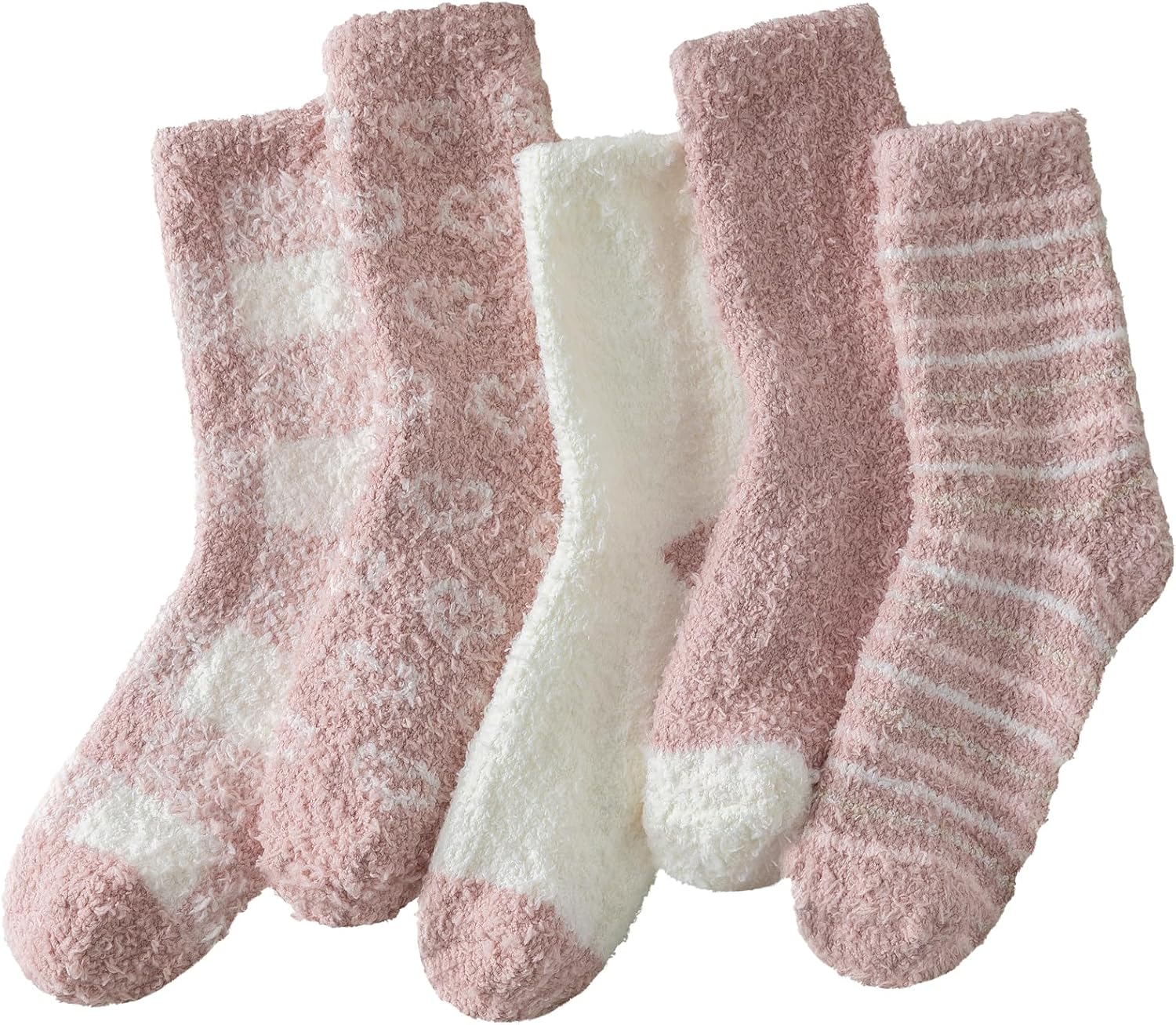 Tavaleu Fuzzy Socks for Women, Winter Soft Fluffy Socks Women, Warm Cozy Sock Home Sleeping Slipper Sock