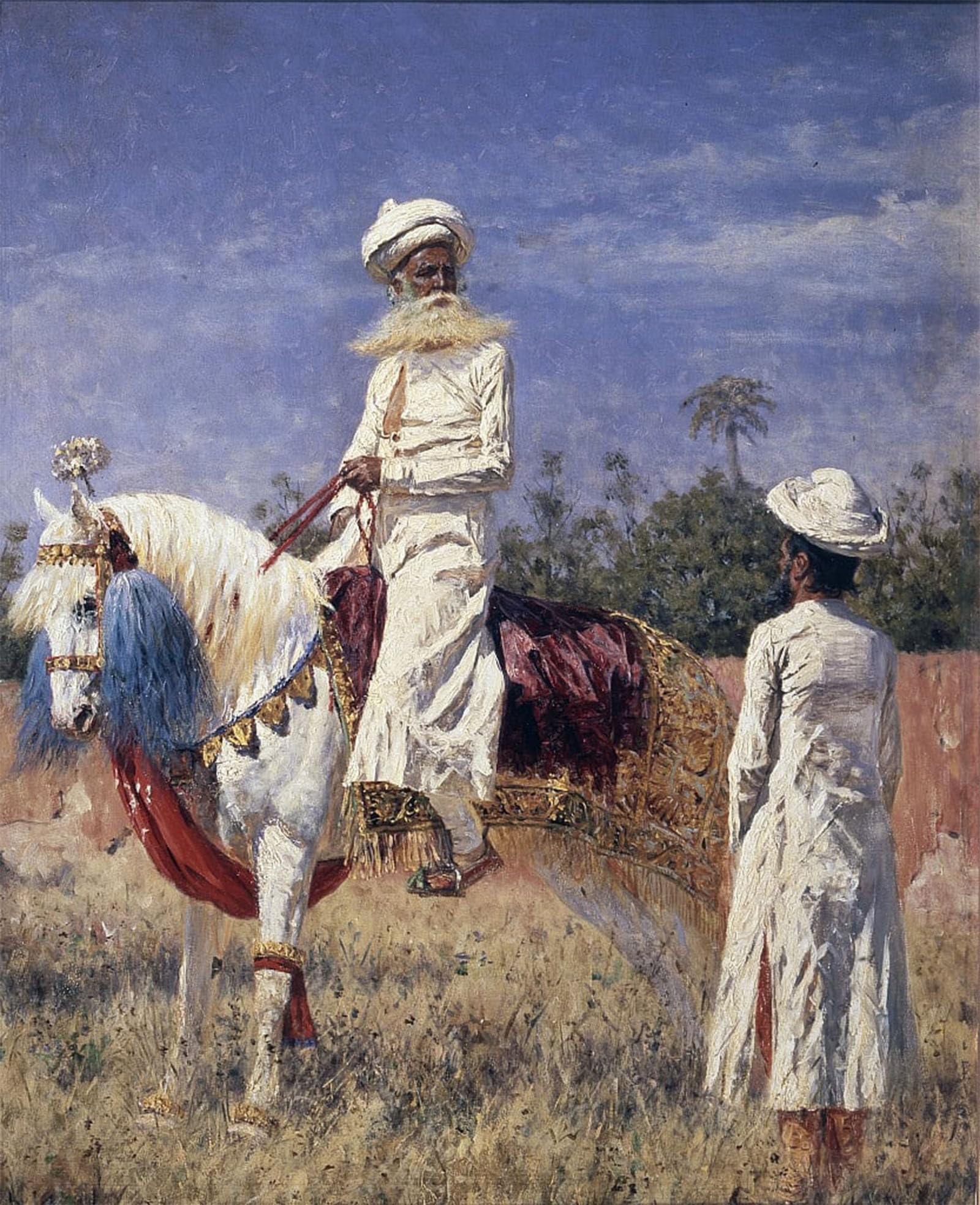 Peinture affiche Jaipur Vasili Vereshchagin - Poster d'art mural de salon 60x90cm