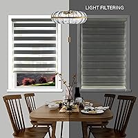 Vista 6 de Jogney Persianas enrollables motorizadas con control remoto (persianas de ventana) con batería recargable incorporada. Smart Home compatible