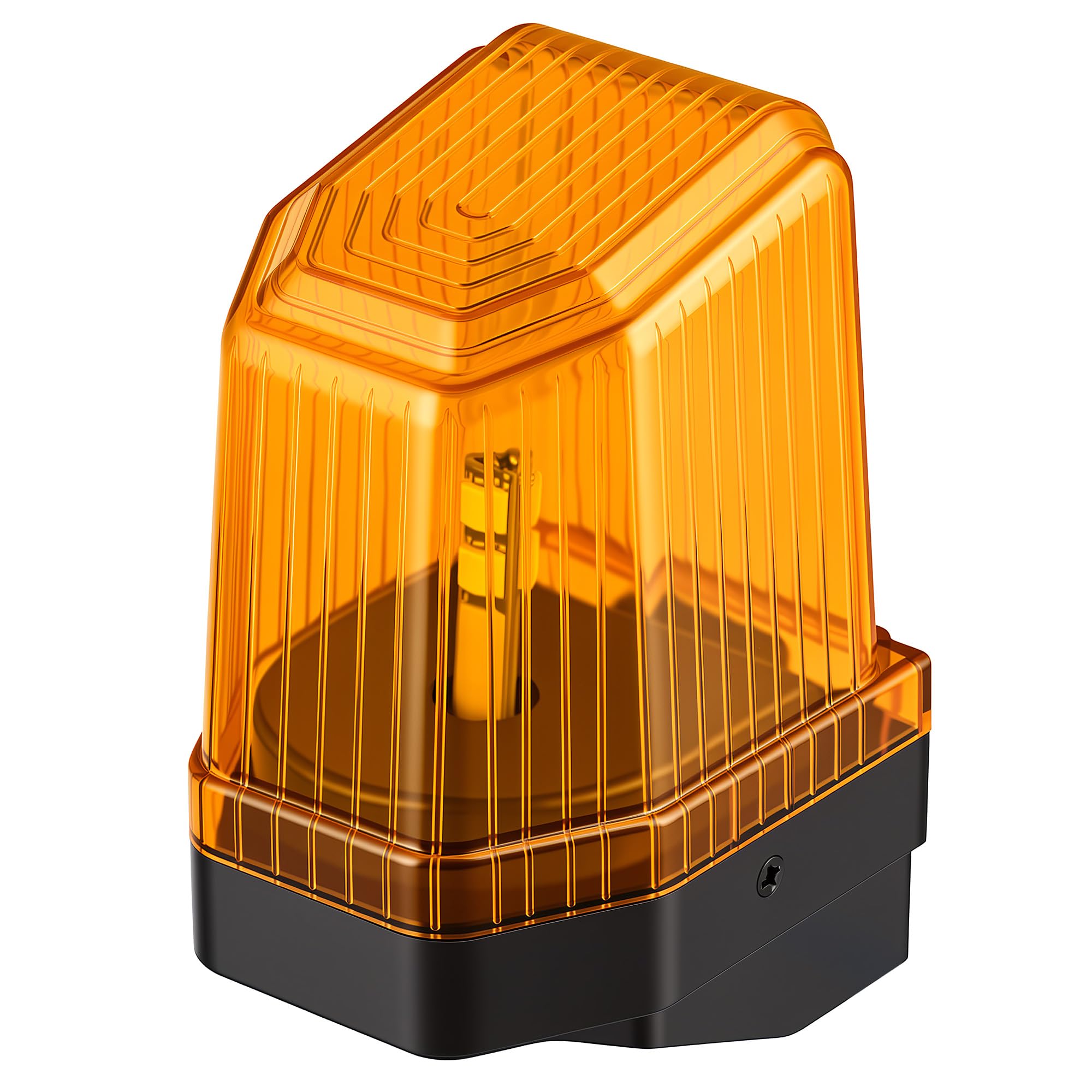CO-Z Lámpara de Alarma Universal de Señal para Abrepuertas, Luz Estroboscópica LED de Seguridad 1 HZ, Luz de Advertencia para Motor Puerta de Corredera y Batiente