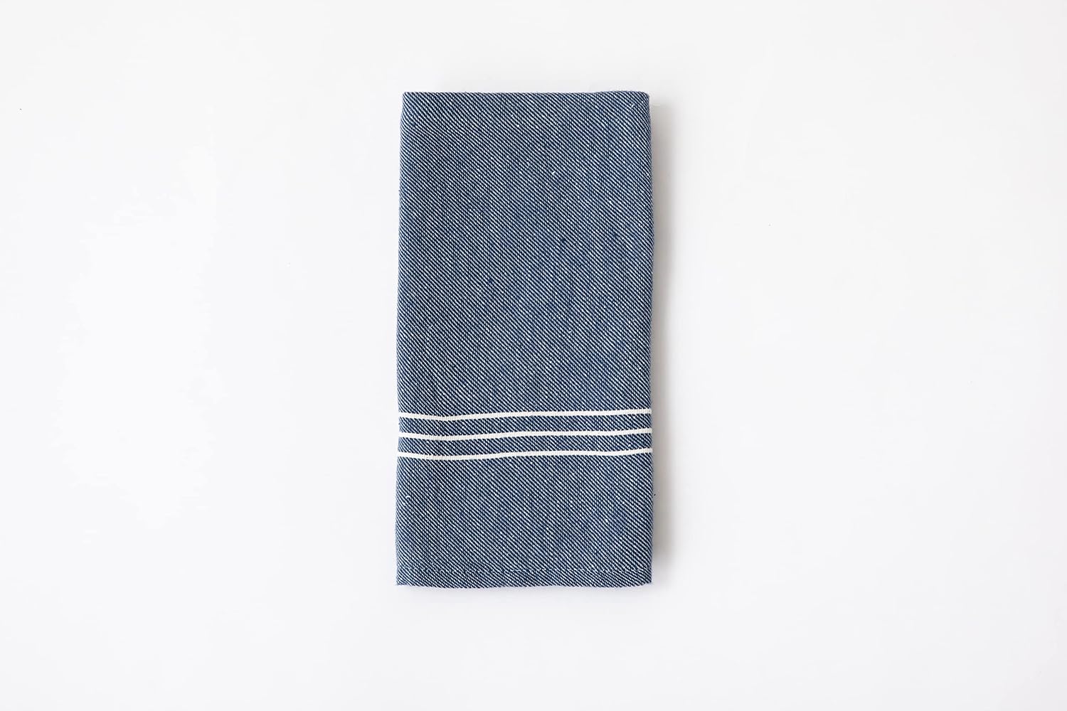 Woven Stories - Normandy, French Flax Linen Kitchen Towels - Use for Dishes, Tea, Home Decor - Pure European Linen - Soft, Quick Dry, Textured Design - Better Than Turkish Towels, 20x30 inches (2)