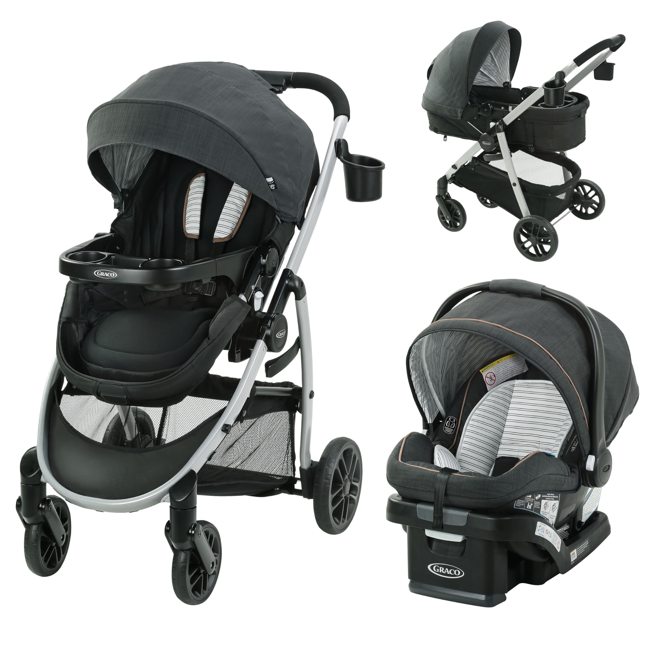 Graco Modes Pramette Travel System sold for $180 at auction (list price $600)