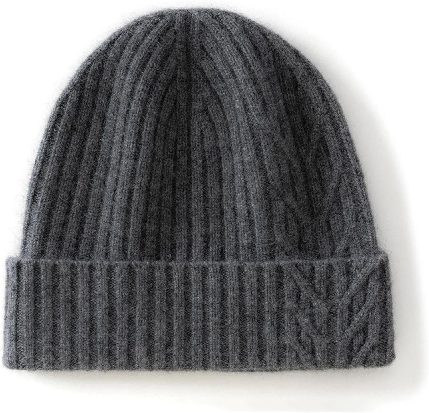 Unisex Slouchy Casual Stretchy Beanie - Outdoor Thickened Warm Winter Knitted Hat Classic Solid Color Skull Cap