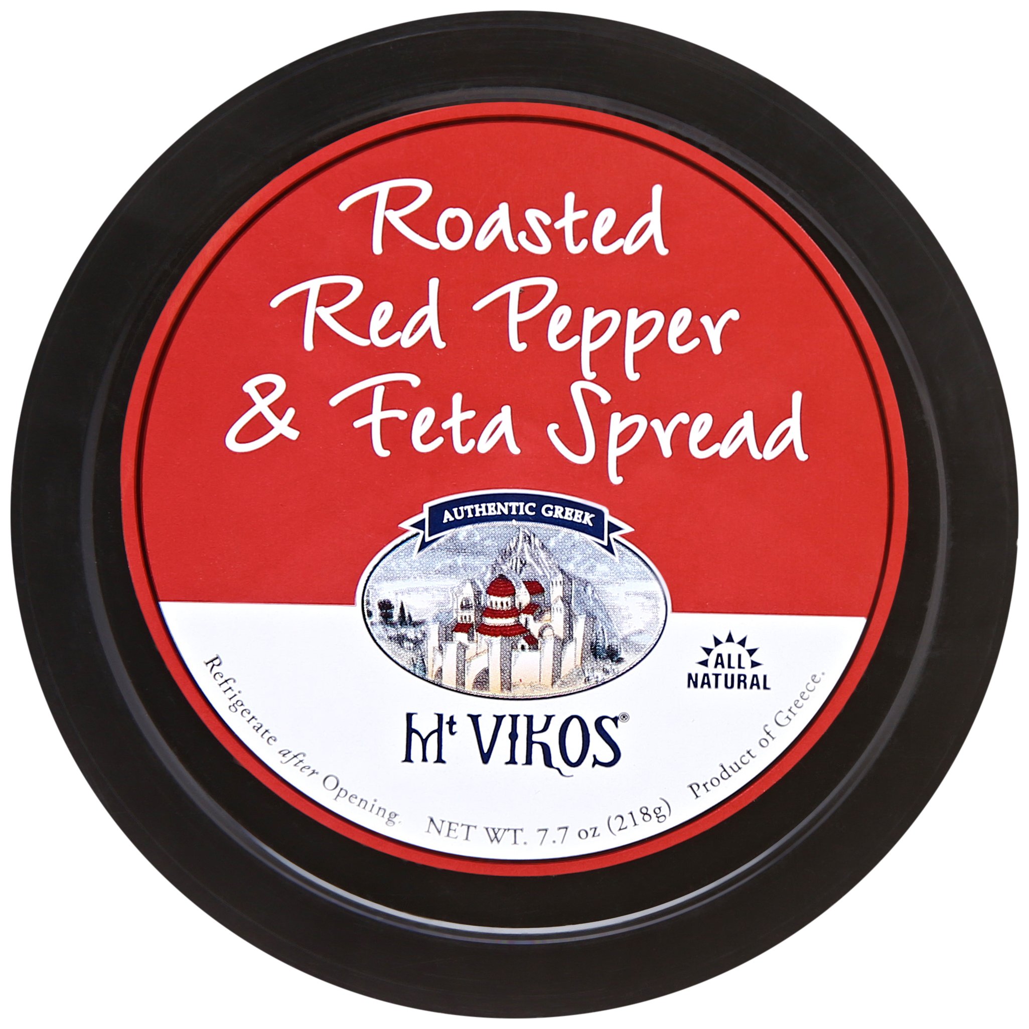 Mt Vikos, Red Pepper and Feta Spread, 7.7 oz