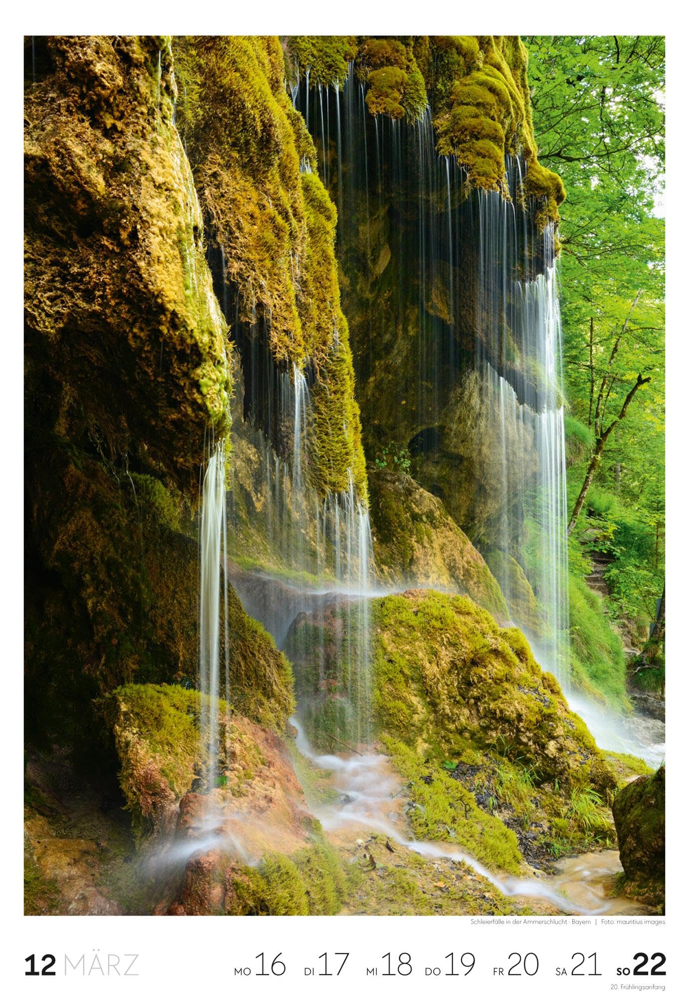 Natur Wochenkalender 2026 | Natur-Kalender mit 53 großformatigen Bildern im Hochformat (29x42 cm) | Heimische Flora und Fauna