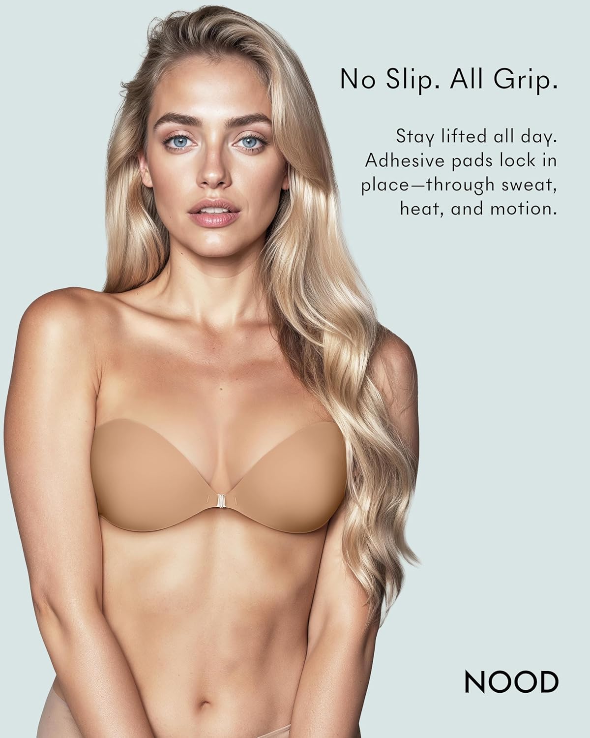 Women's Lightly Padded Luxe Adhesive Bra - Image 4