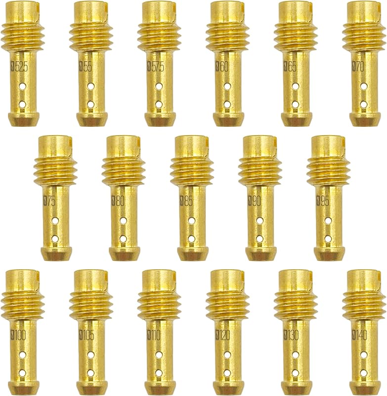 Kit de giclês de baixa e marcha lenta para carburador Mikuni VM22/210 YGQ – 17 unidades