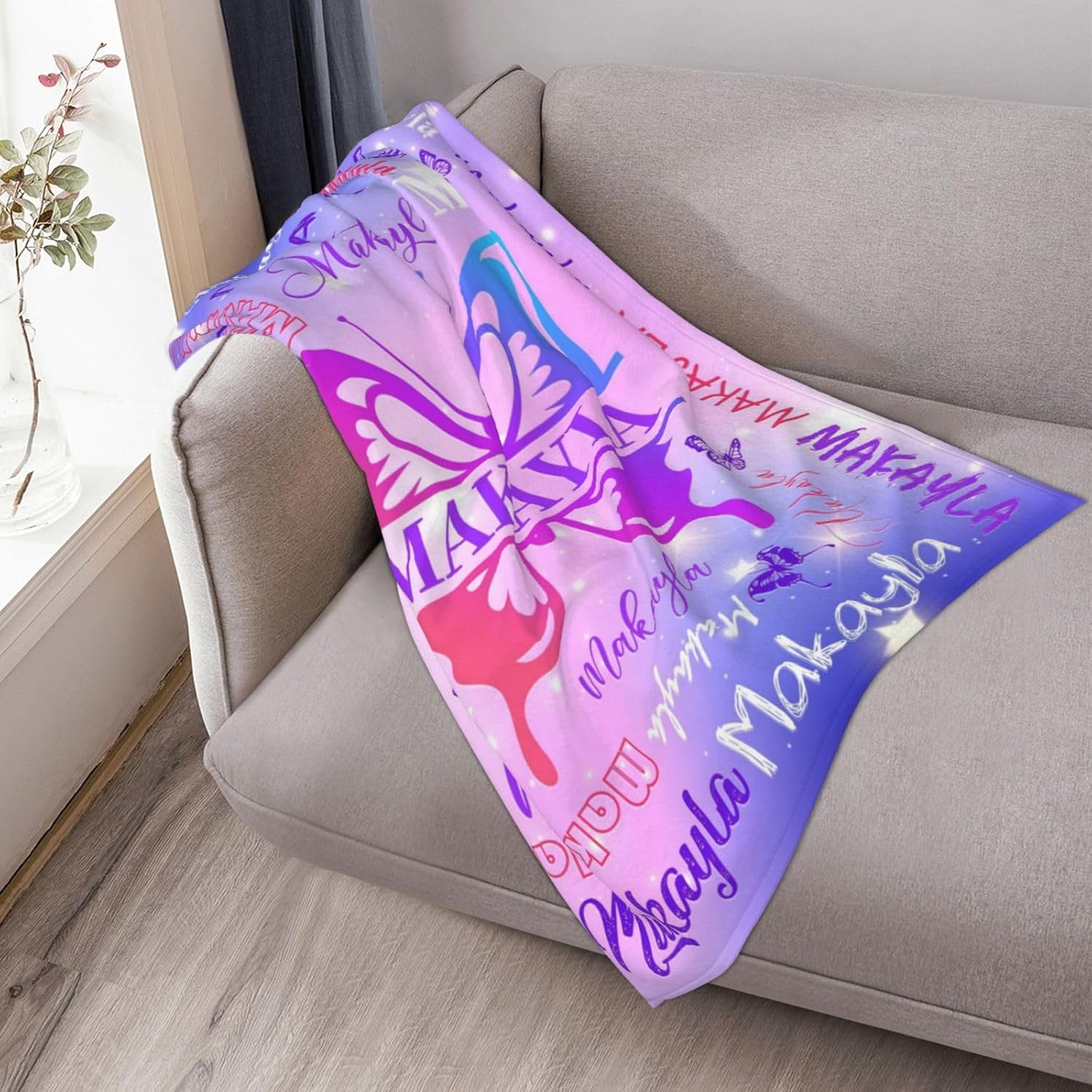 Personalized Blankets for Adults Custom Blanket Customized Blanket Gift for Daughter Flannel Fleece Blankets - Image 4