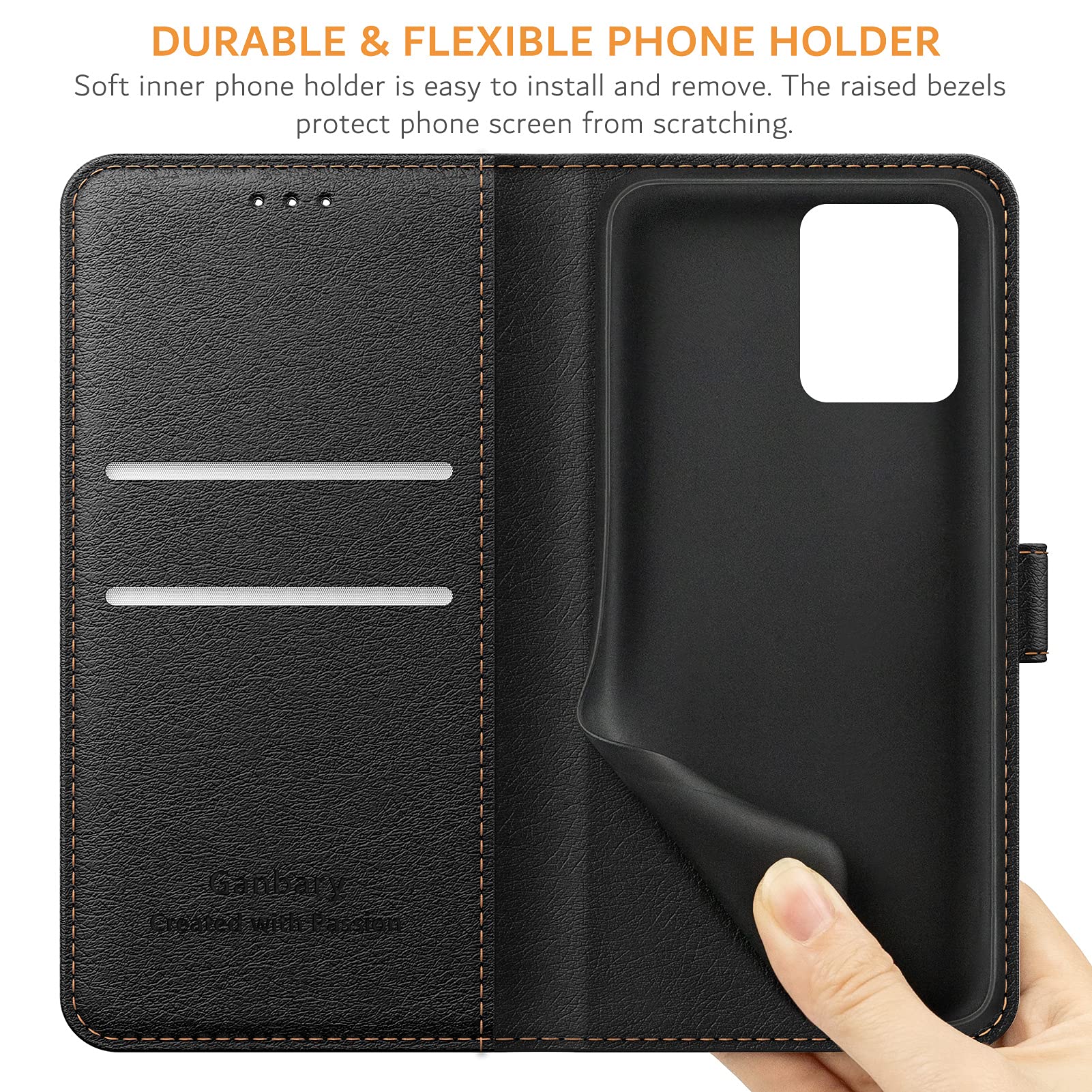 Handyhülle Für Realme 8 4G / 8 Pro – PU-Leder Flip-Case Mit Kartenfächern, Standfunktion & Magnetverschluss