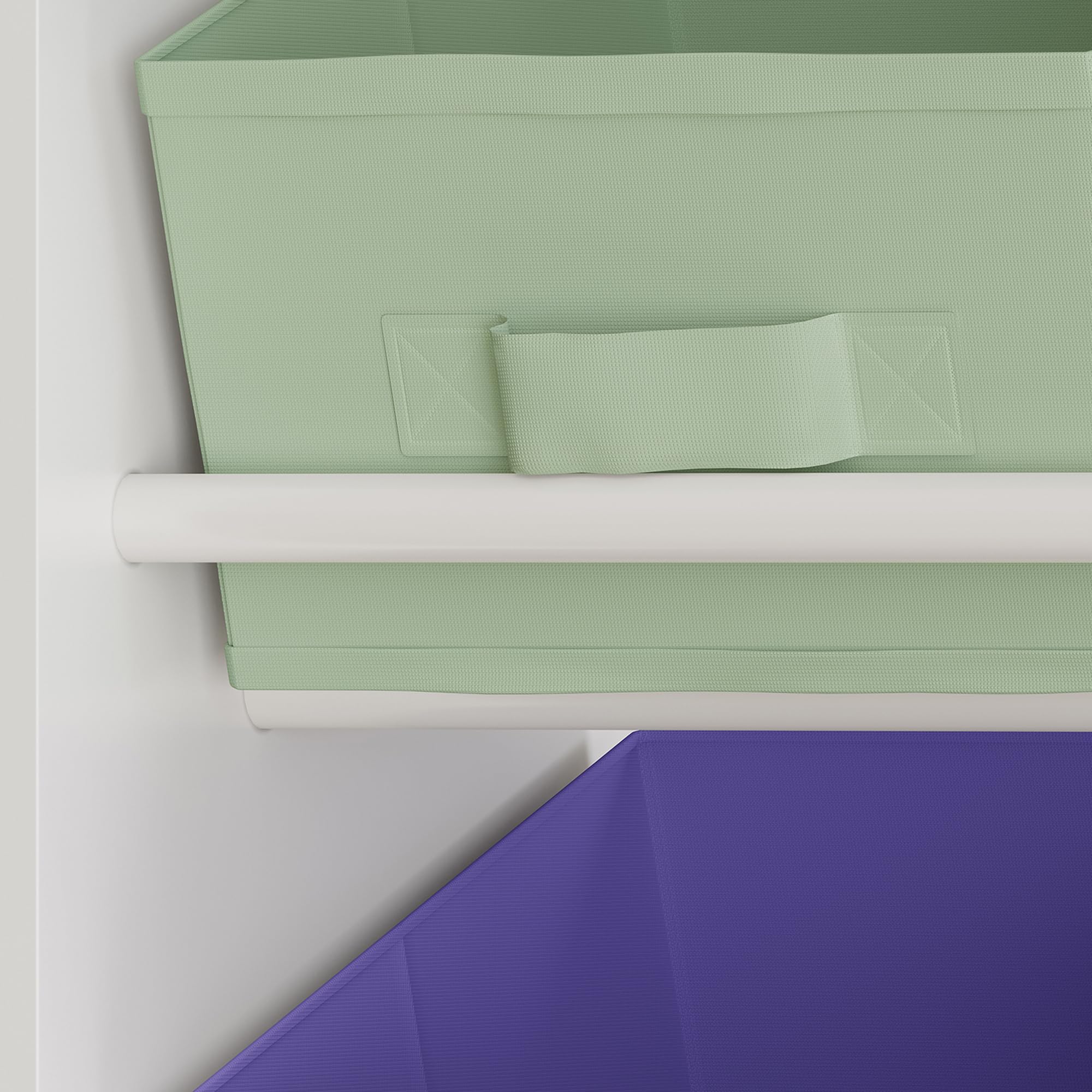 [en.casa] Estantería Infantil Søndreland Librería con Motivos Infantiles con Cajas Plegables y Compartimentos Dormitorio para Niños Habitación Infantil 80 x 90 x 30 cm - Aqua Dream