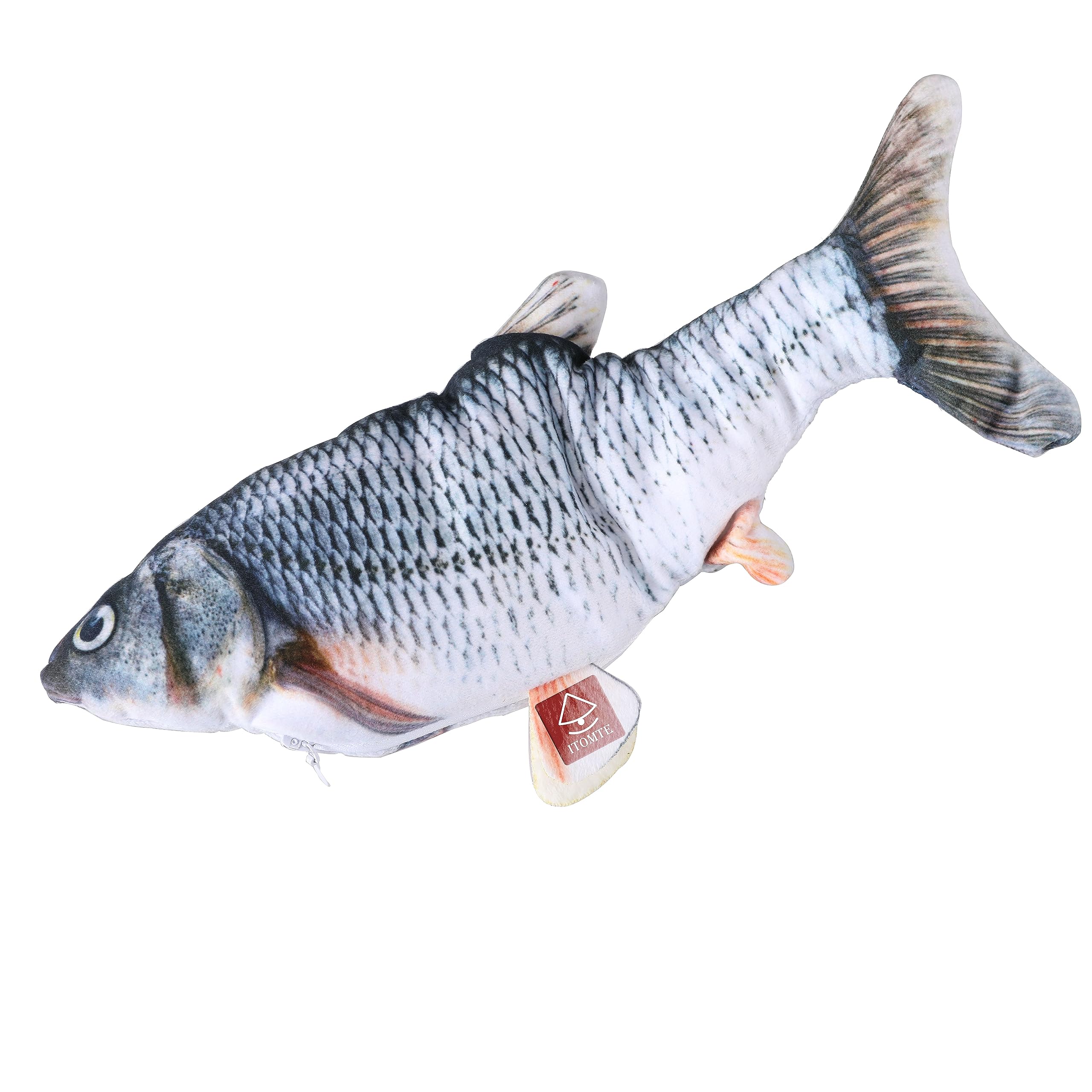 ITOMTE Cat Toy - Flopping Fish - Interactive Chargeable Toy with USB