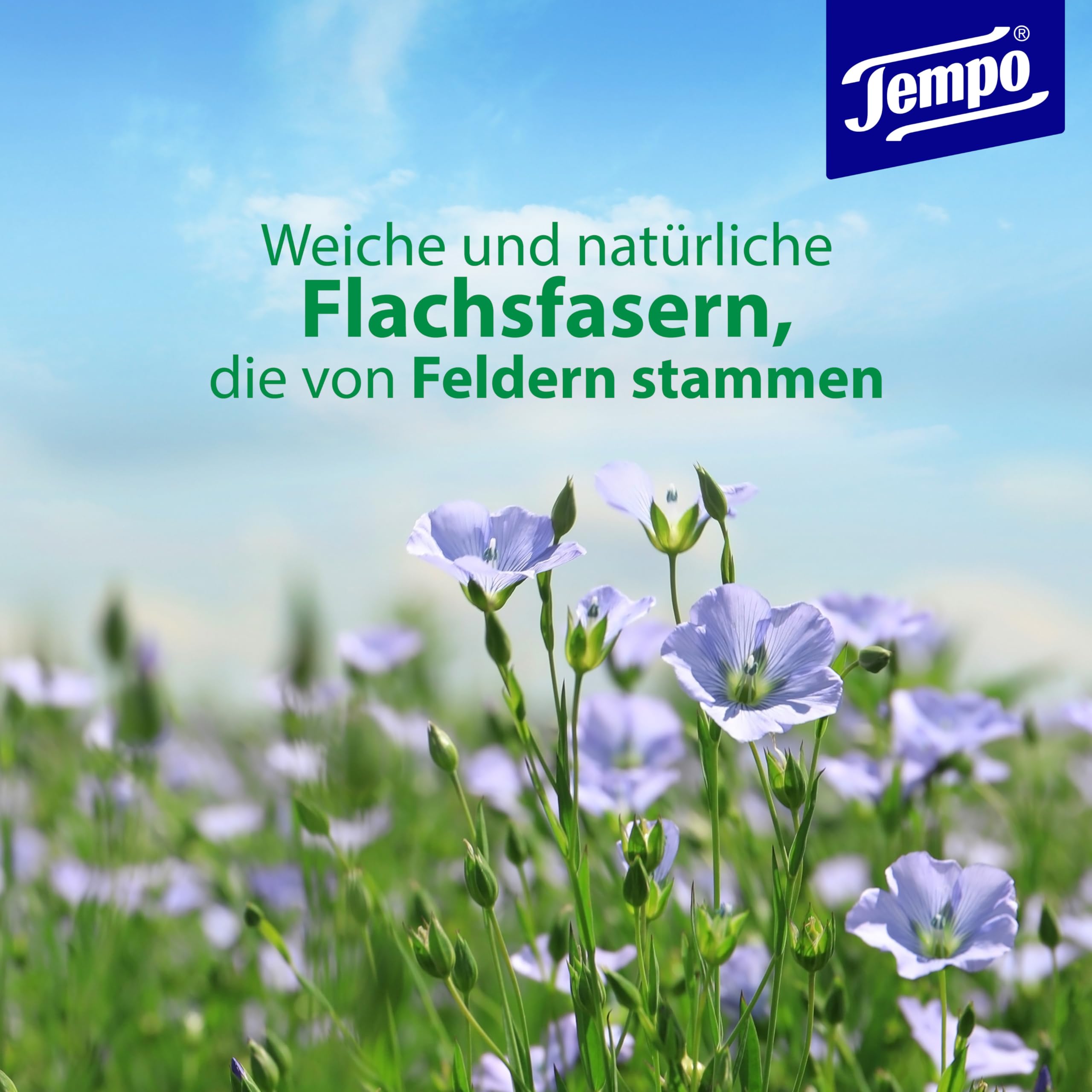 Tempo Toilettenpapier feucht Tempo Sanft Pflegend Trio-Pack (18 (6 x 3) Packungen x je 42 Blatt), Großpackung, 1 kg