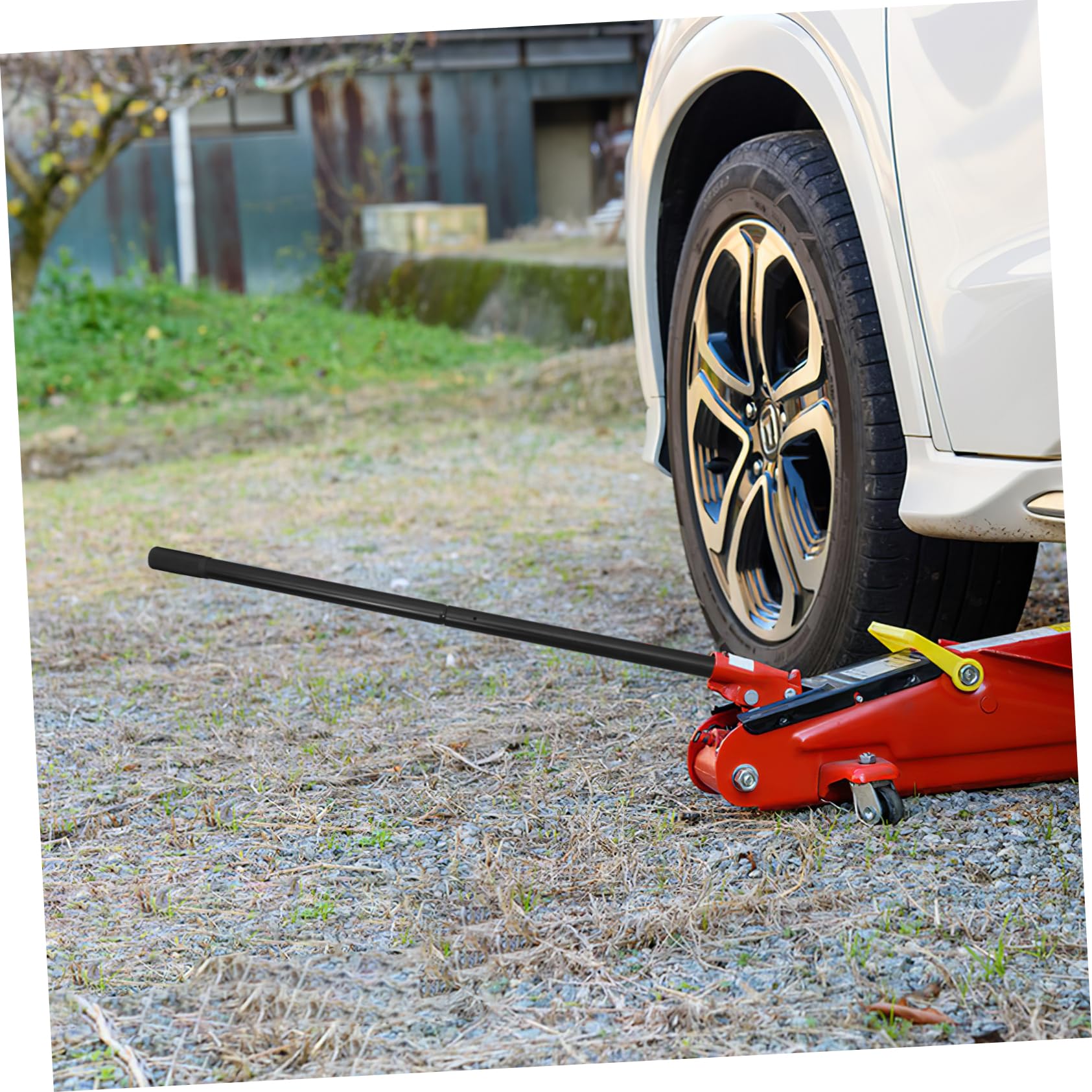 Ersatz-Wagenhebergriff Aus Stahl – Verlängerungsstange Für Hydraulik-Wagenheber, Rot, Komfortabel & Robust, Für Garage & Werkstatt