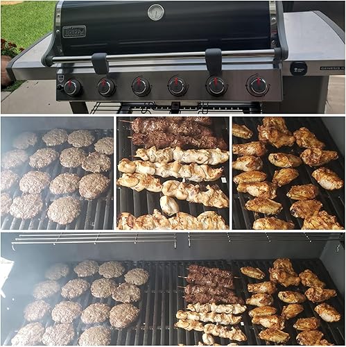 Miniatura 90 de Spirit 300 Rejillas de parrilla para Weber Spirit 300 SER E310 E/S 320 S310, E/S 330 II E/S 310 piezas para parrilla Weber 7638 7525 7526 Parts