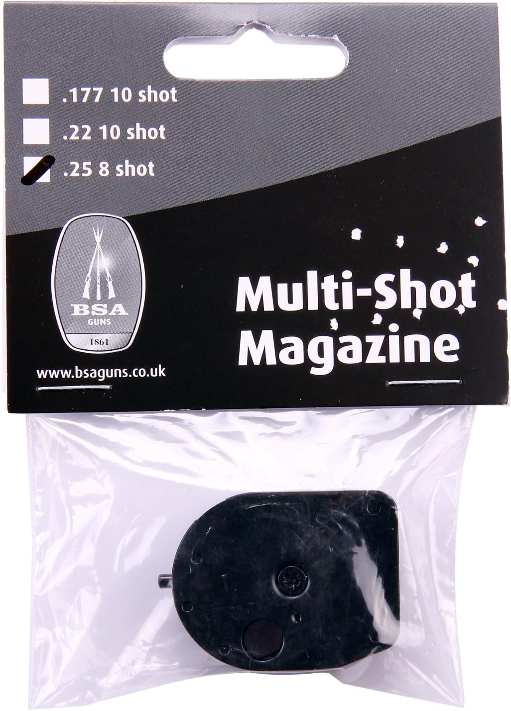 BSA 8 Shot MAGAZINE .25 Scorpion Se Ultra Se & R10 PCP Air Rifles .25 6.35mm