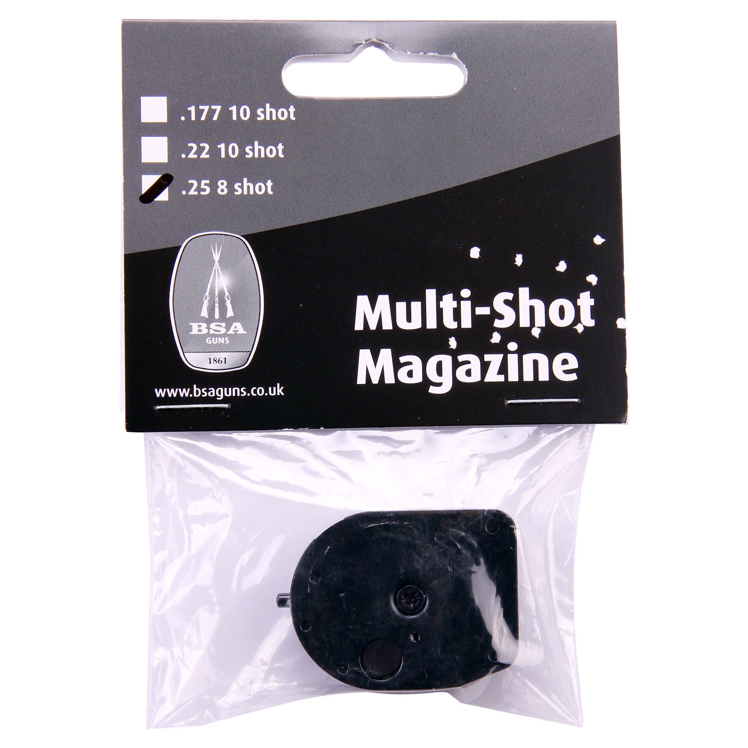 BSA 8 Shot MAGAZINE .25 Scorpion Se Ultra Se & R10 PCP Air Rifles .25 6.35mm