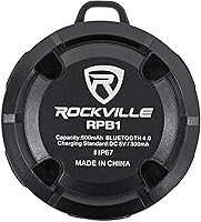 Vista 8 de KICKER 43C124 Comp 12" 300 vatios SVC 4-Ohm Subwoofer de audio para coche subwoofer con Rockville RPB1 Altavoz Bluetooth impermeable de 10