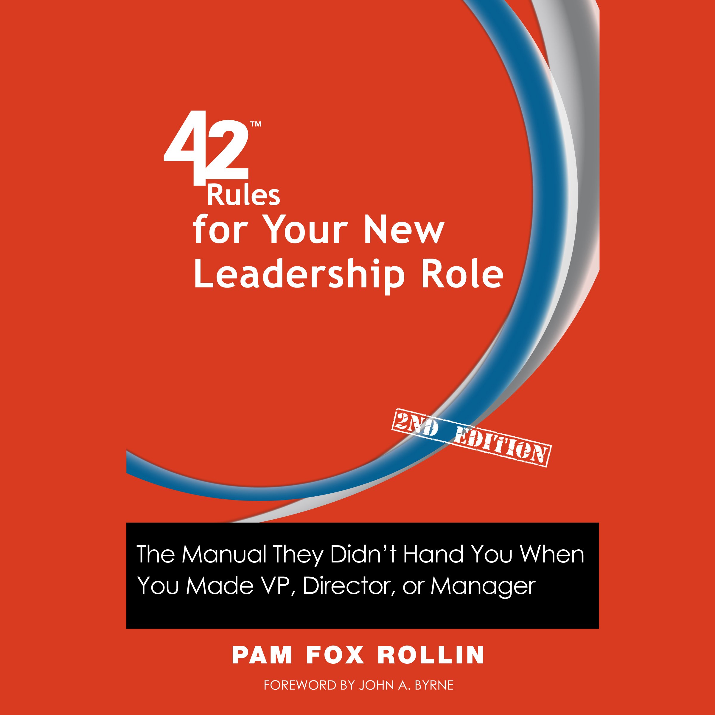 Cover art for 42 Rules for Your New Leadership Role, 2nd Edition