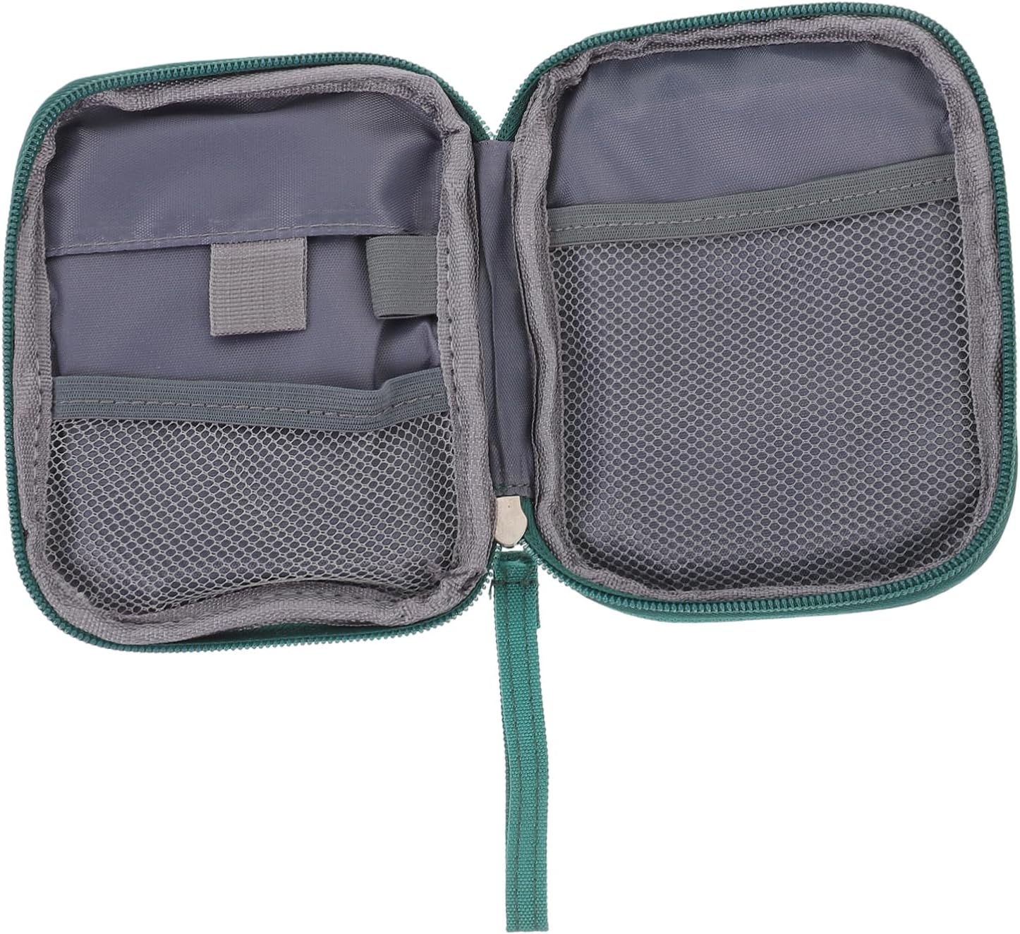 Beavorty Travel First Aid Kit Medicine Bag Zipper Compact Hiking Medicine Pouch for Camping