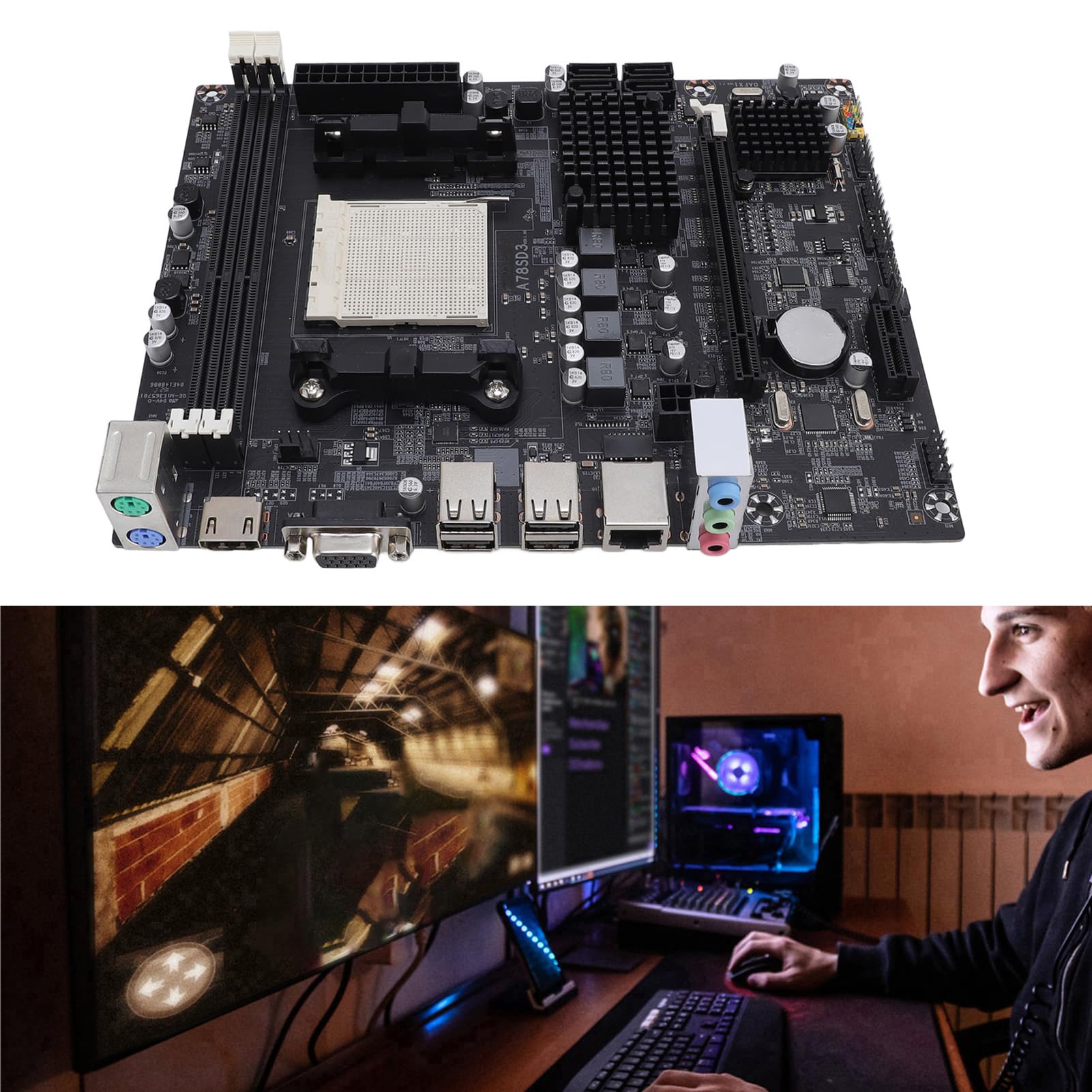 Bewinner A78SD3 DDR3 Płyta Główna Wszechstronna Interfejs Rozszerzenie Stabilna wydajność Płyta Główna dla for Richland SeriesProcessor