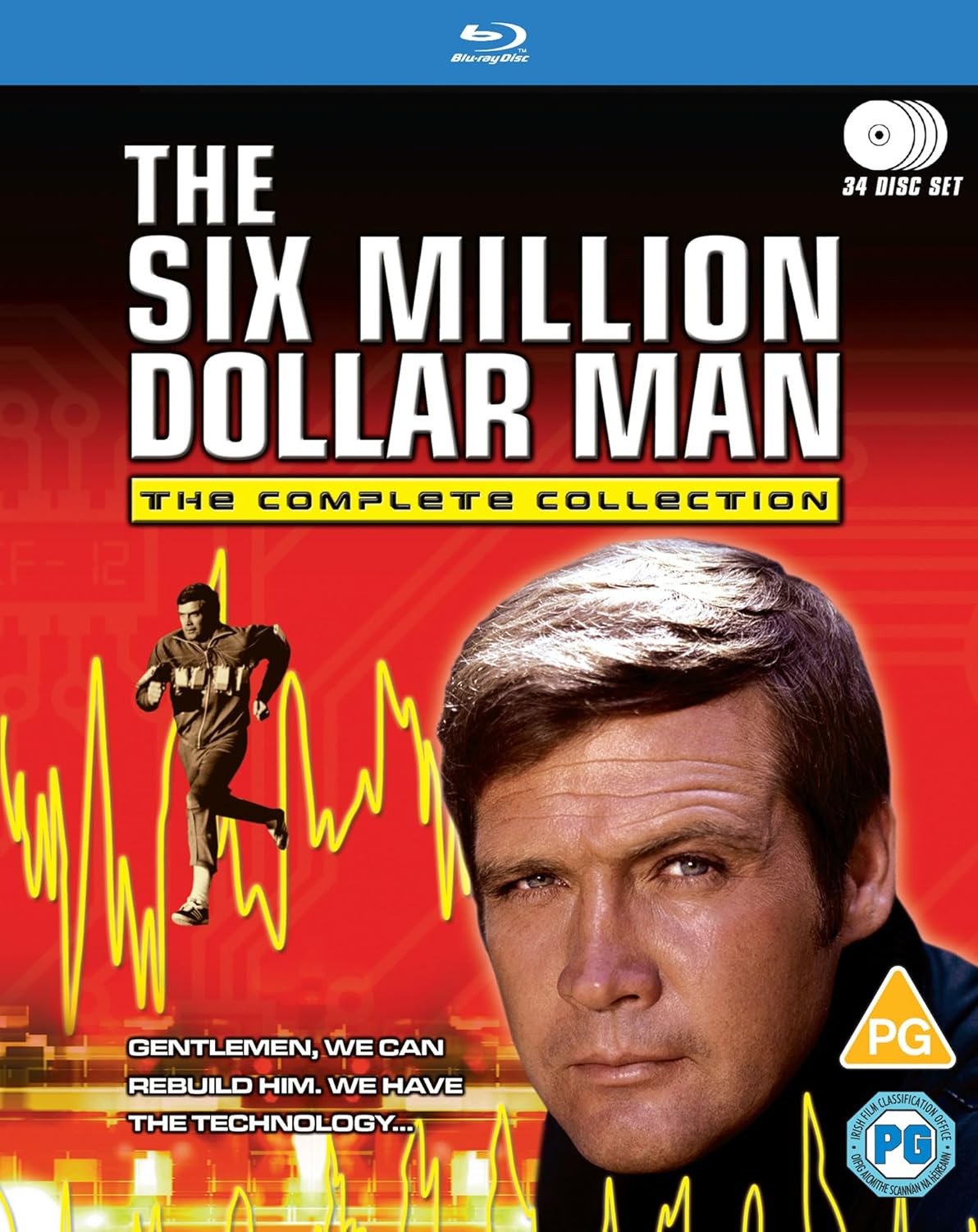 Six Million Dollar Man Complete [Bluray] Amazon.it Jack Colvin
