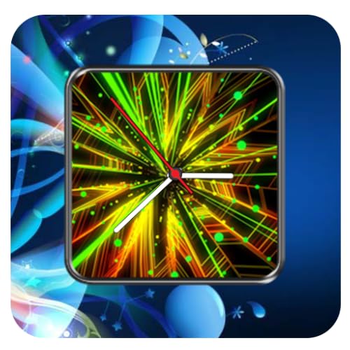 Neon Light Clock Live Wallpaper #TOP17