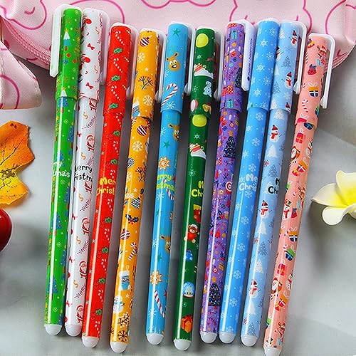 Bonitos bolígrafos de colores para mujeres, niños y niñas, bolígrafos de colores de lunares de 0.020 in de punta fina de tinta de gel para viñetas,