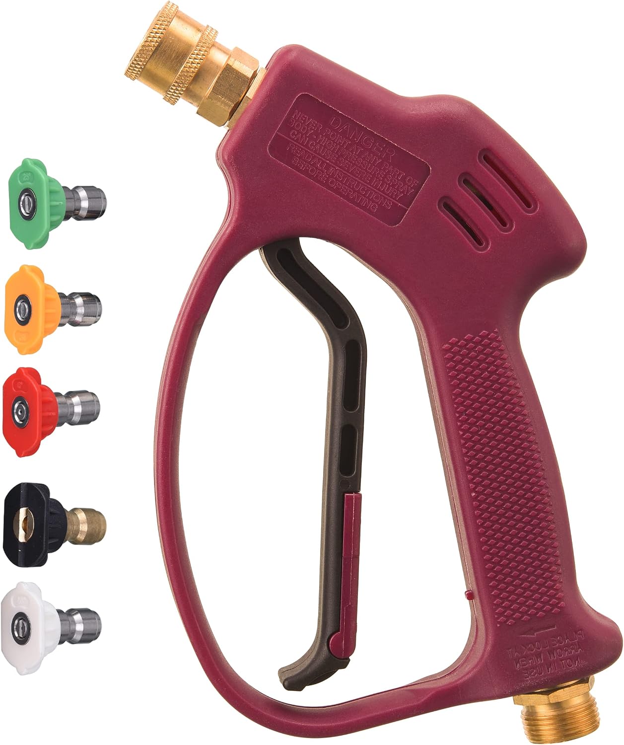 M MINGLE Short Pressure Washer Gun 
