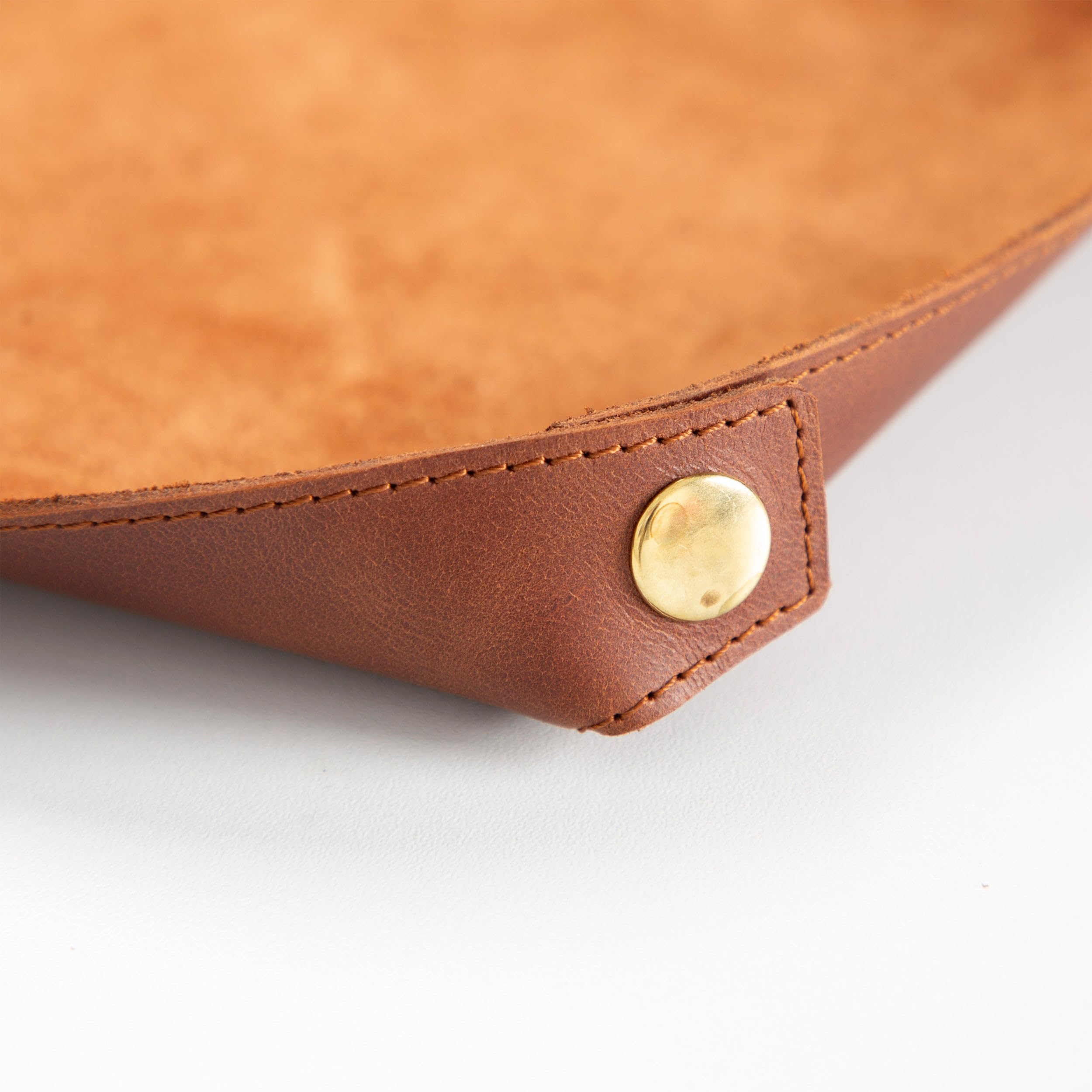 Büro-Set – Schreibtischunterlage aus echtem Leder (81,3 x 40,6 cm), Schreibtisch-Organizer und Tassen-Untersetzer – hochwertiges handgefertigtes Bürozubehör für eleganten Arbeitsplatz