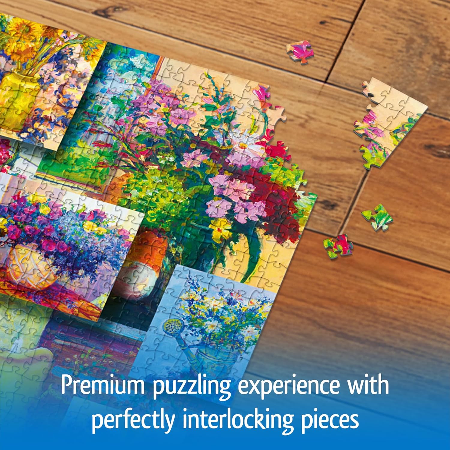 Wonder Forge Still Life Beauty 1000 Piece Jigsaw Puzzle for Adults | Unique, Perfectly-Fitting Pieces | Fun, Vibrant Imagery | Amazon Exclusive