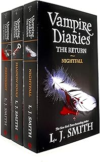 Vampire Diaries the Return Series Book 5 To 7 Collection 3 Books Bundle Set By L J Smith (Nightfall, Shadow Souls , Midnight)