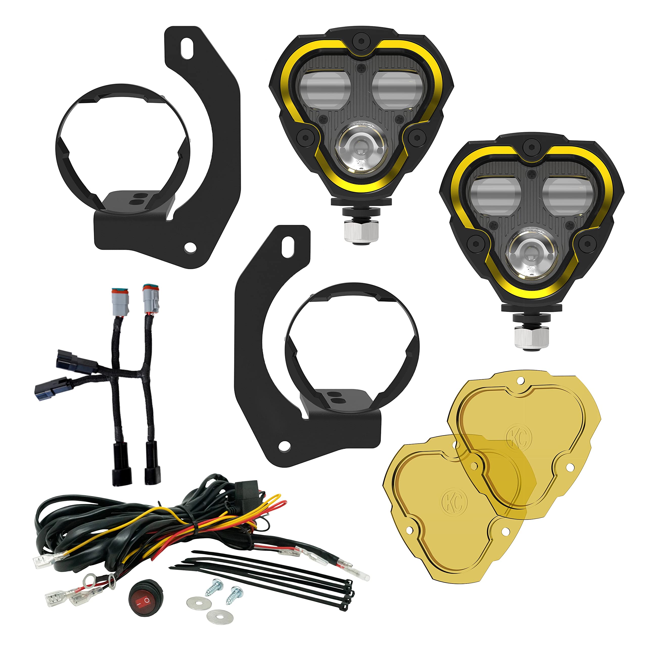 KC HiLiTES FLEX ERA 3 デュアルモードSAEフォグライト Amazon.com: FLEX ERA® 3 Dual Mode SAE Fog Lights - 2-Light