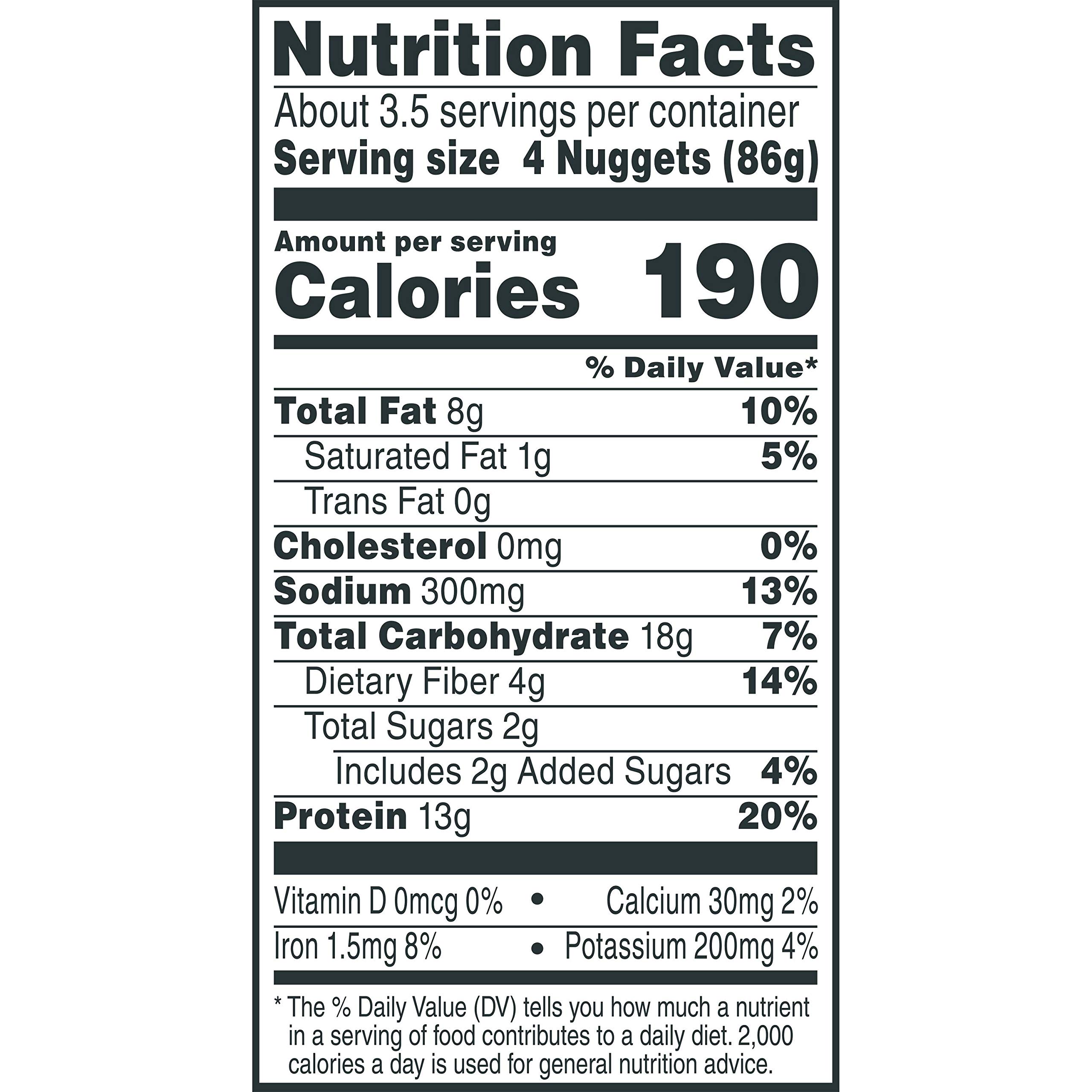 MorningStar Farms Meatless Chicken Nuggets, Plant Based Protein Vegan