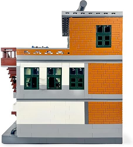 Miniatura 4 de General Jim's Urban Village City Series Street View 3 Story 2706 - Bloque de construcción modular, ladrillos de construcción arquitectónica o juego