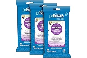 Dr. Brown's Tooth and Gum Wipes