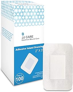 JJ CARE [Pack of 100] Adhesive Island Dressing 2